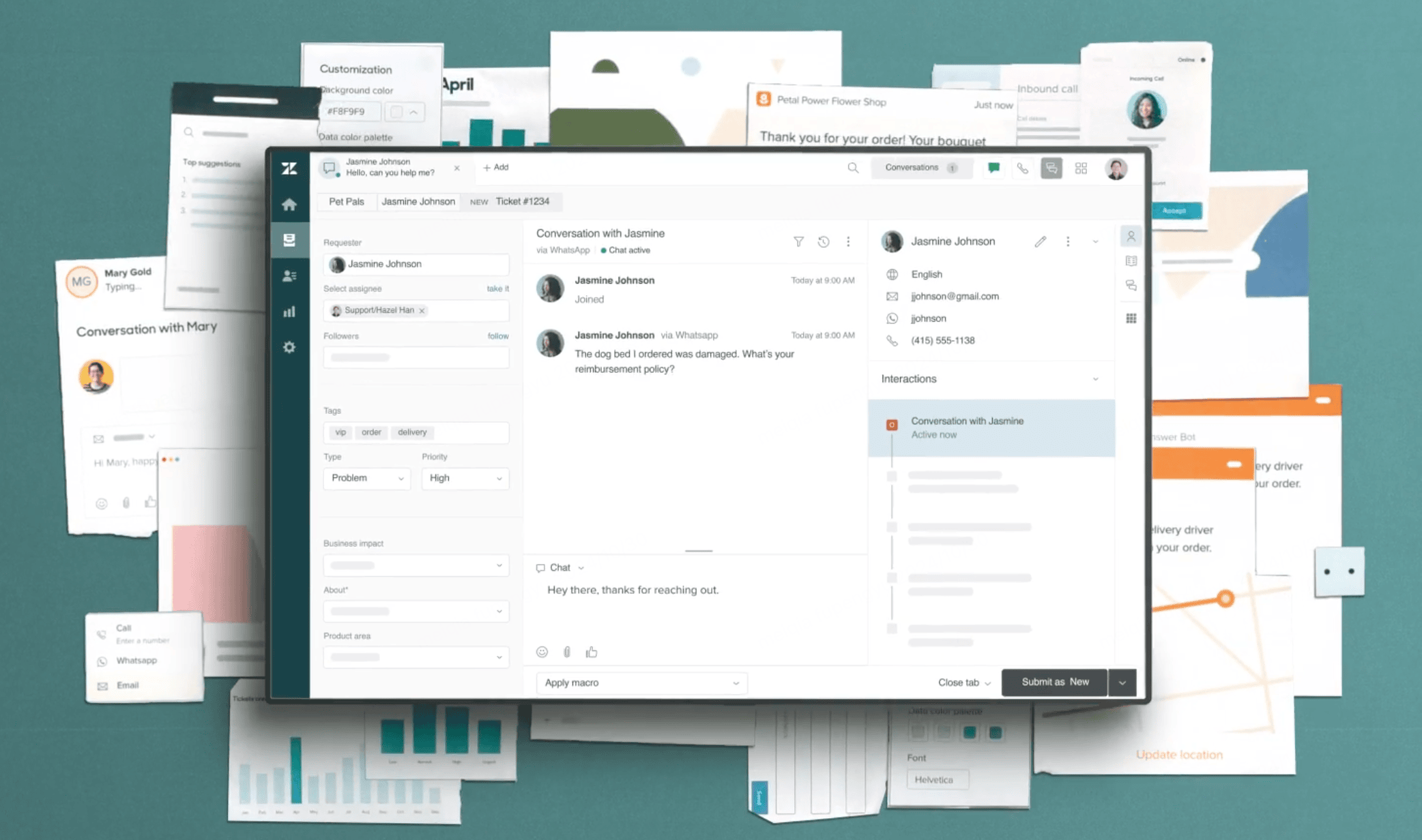 盘点2024最受欢迎的8款AI Agent智能客服系统推荐：zendesk 1