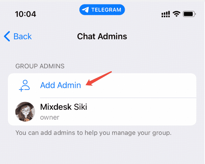 如何集成 Telegram Bot:TG群组 3