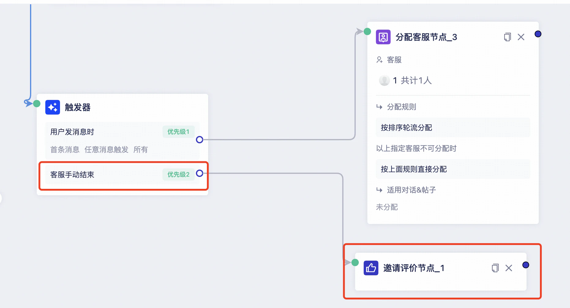 Web SDK trigger branch with a variable assignment node